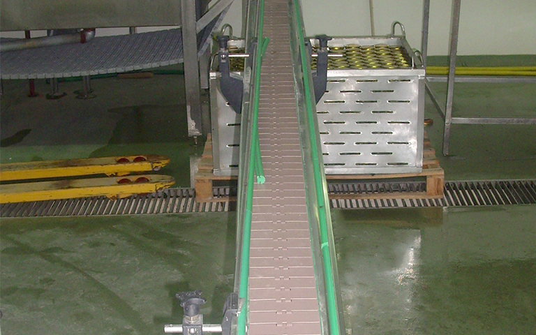 Conveyor Belt for Jars