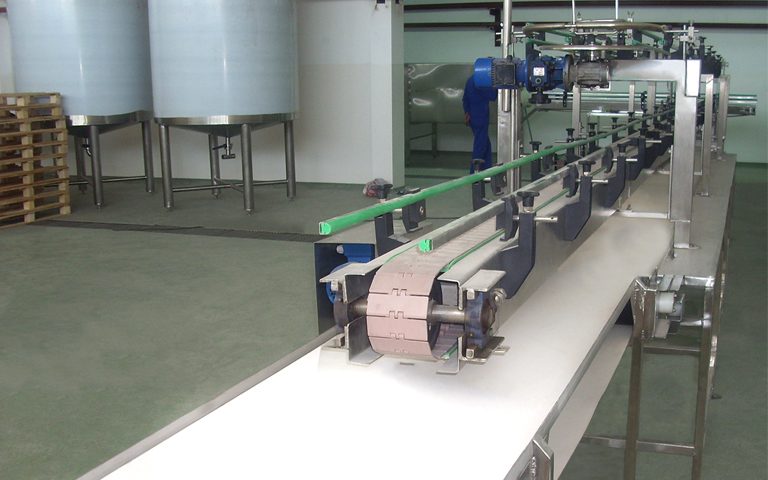 Inspection Belt with Automatic Work Desk