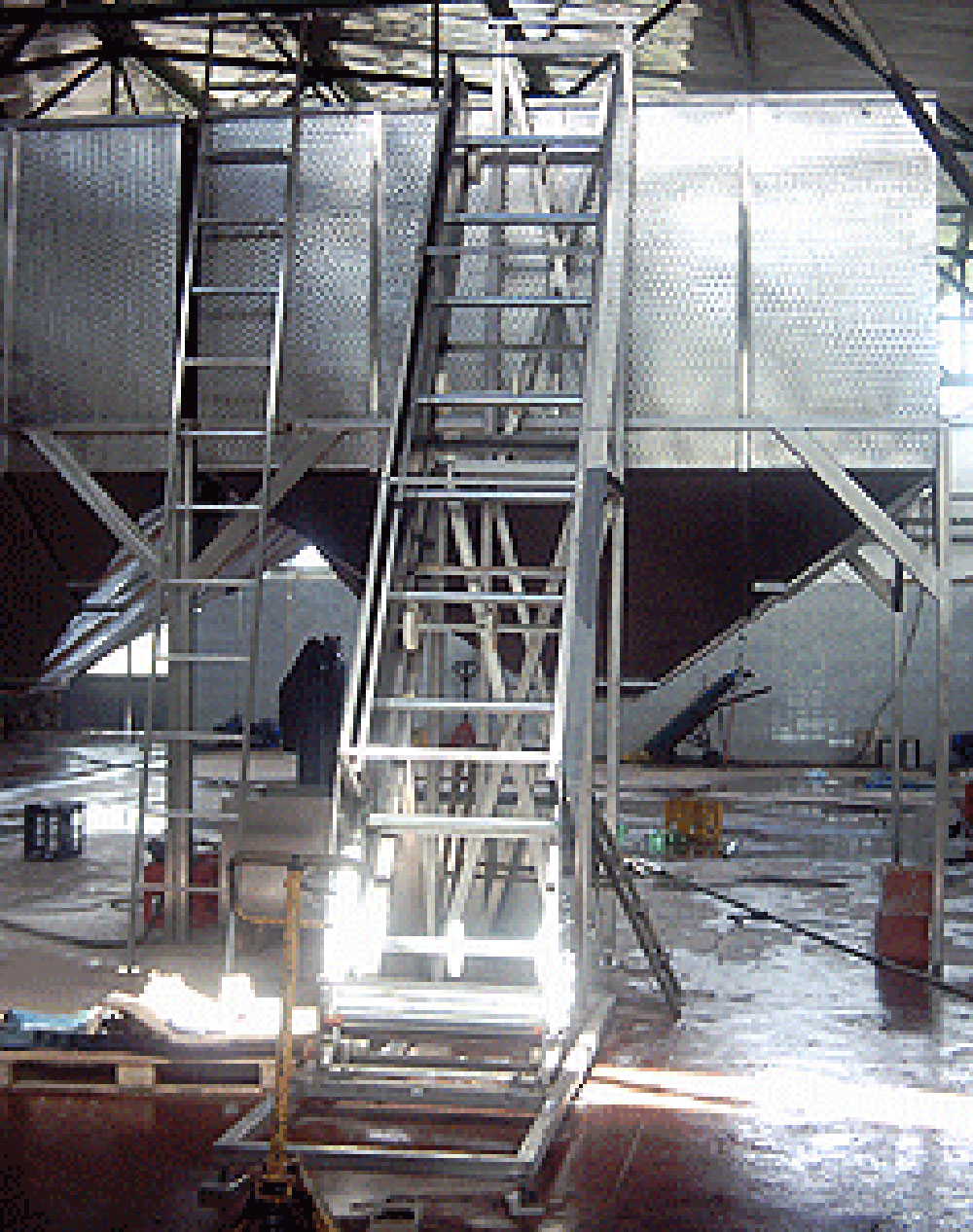 Silos for Plastic Bottles